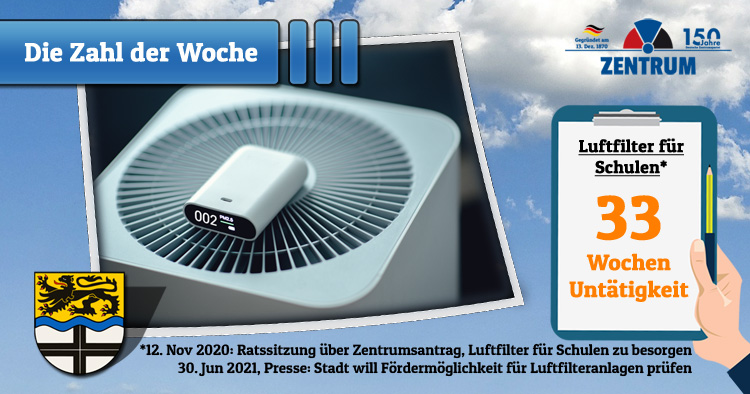 Luftfilter - Dormagen prüft nach 33 Wochen Fördergelder für Schulen